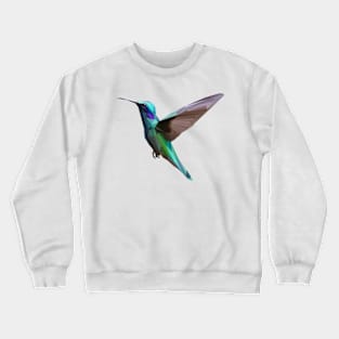 Hummingbird Lowpoly Art Crewneck Sweatshirt